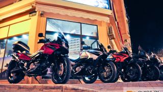 Και οι  V-strom (άδες), μέλη της Λέσχης Μοτοσικλετιστών Έβρου.