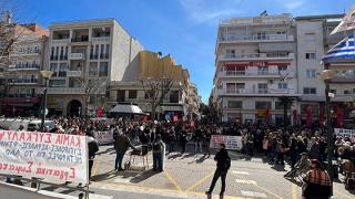 Ξανά στους δρόμους οι Αλεξανδρουπολίτες για τα Τέμπη