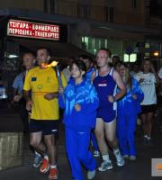 Η λαμπαδηδοδρομία της φλόγας των Special Olympics, στην Αλεξανδρούπολη.