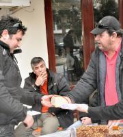 Μοτοβόλτα στη λέσχη Κομοτηνής έκανε η ΛΕ.Μ.Ε. για την κοπή της πίτας.