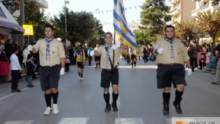Στιγμιότυπα από την μαθητική και στρατιωτική παρέλαση στην Αλεξανδρούπολη.