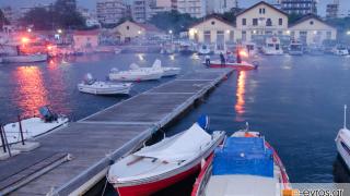 H εικόνα της Παναγιάς Τρυφώτισσας στο λιμάνι της Αλεξανδρούπολης.
