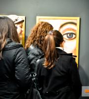Εγκαίνια της έκθεσης έργων ζωγραφικής της Μαριάννας Παυλίδου.