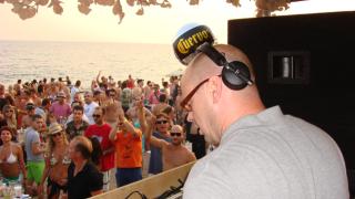 O Dave Seaman στο Beach Bar Mojito στην Αλεξανδρούπολη.