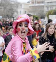 Το αποκριάτικο πάρτι στο Πάρκο Ακαδημίας σε φωτογραφίες.