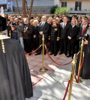 Αποκαλυπτήρια του μνημείου των Ρώσων πεσόντων, στην Αλεξανδρούπολη.