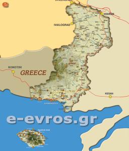 Ο Έβρος στο σταυροδρόμι των χωρών.