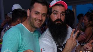 Andreas Athineos και Chris Papa στο opening του "Thea Thalassa beach bar"