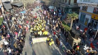 Φωτορεπορτάζ από την αποκριάτικη παρέλαση στην Αλεξανδρούπολη