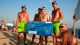 Ο heat Radio στο τουρνουά beach volley στο "Scrorpio".