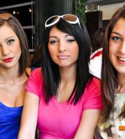 'Ξεπόρτισαν' τα κορίτσια του Miss Θράκη 2011, στο cafe Mall.