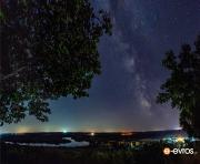The Ardas River beneath the Milky Way.