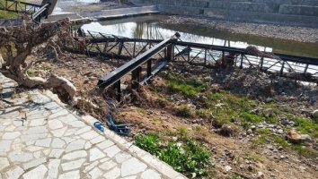 Λουτρά: Ξεκινά η μελέτη για τη νέα πεζογέφυρα (video)