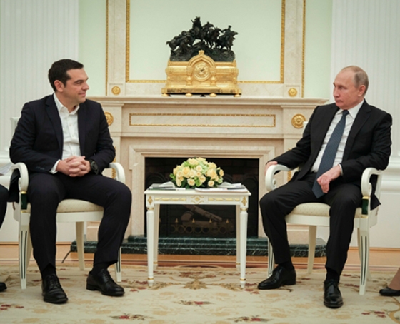 Αλέξης Τσίπρας & Βλαντιμίρ Πούτιν