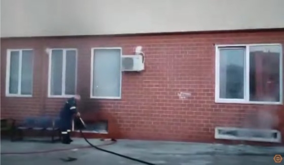 Πυρκαγιά στο κτίριο της ΑΡΣΙΣ στην Αλεξανδρούπολη (βίντεο)
