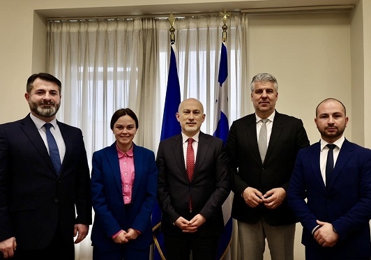 Με τον Γενικό Πρόξενο της Γεωργίας στη Θεσσαλονίκη, συναντήθηκε ο Περιφερειάρχης ΑΜΘ.