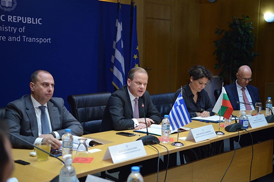 Η Αλεξανδρούπολη στο επίκεντρο της συζήτησης του υπουργού Υποδομών και Μεταφορών με βουλγαρική αντιπροσωπεία 