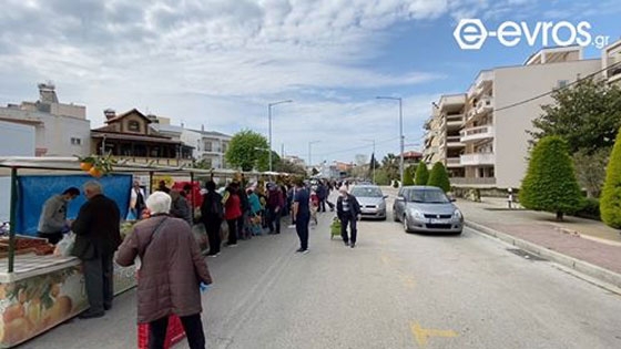 Πρεμιέρα με μια διαφορετική λαϊκή αγορά στην Αλεξανδρούπολη (video)