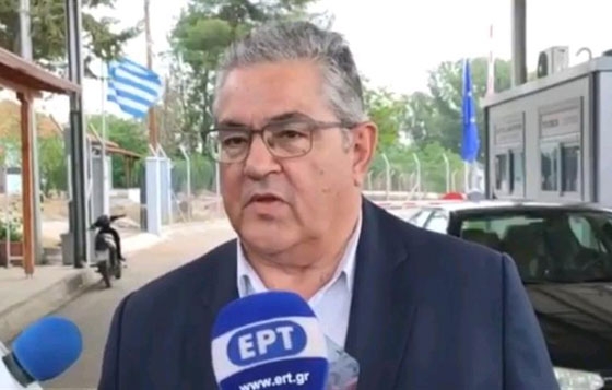 Κουτσούμπας από Καστανιές: Είμαστε δίπλα στους ανθρώπους που εργάζονται στις Ένοπλες Δυνάμεις