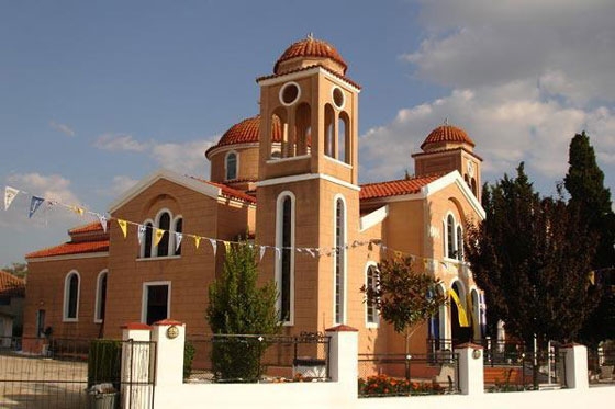 Ο Ιερός Ναός του Αγίου Ιωάννου του Προδρόμου.