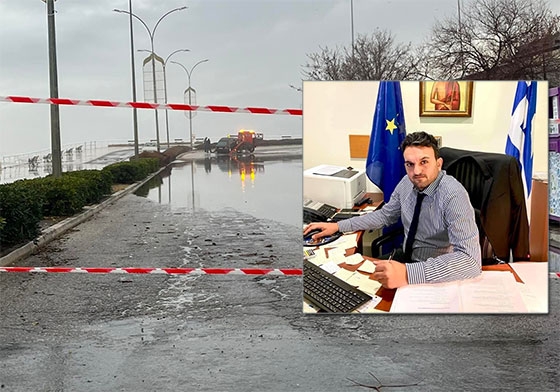 Τι δηλώνει στο e-evros.gr ο Πρόεδρος της ΔΕΥΥΑ σχετικά με τη πλημμύρα στη στροφή Εγνατία