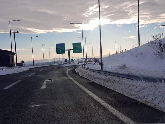  Mε περισσότερα από 200 μηχανήματα κατάφερε και κράτησε ανοιχτό τον αυτοκινητόδρομο η Εγνατία Οδός