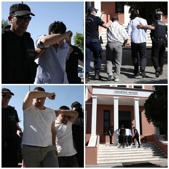 Απορρίφθηκε η αίτηση ασύλου στους τρεις από τους οκτώ Τούρκους στρατιωτικούς