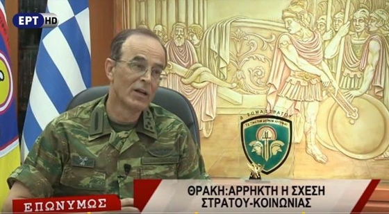 Θράκη: Στα άδυτα του Δ' Σώματος Στρατού - Καθήλωσε τους τηλεθεατές ο στρατηγός Καμπάς
