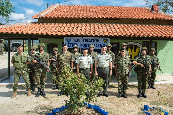 Μονάδες & φυλάκια στον Έβρο επισκέφθηκε ο αρχηγός ΓΕΣ (φωτο)