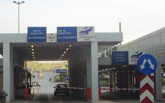Μόνο ο μεθοριακός σταθμός των Κήπων σημείωσε αύξηση κατά 45,6% με τις οδικές αφίξεις να ανέρχονται σε 896 χιλιάδες