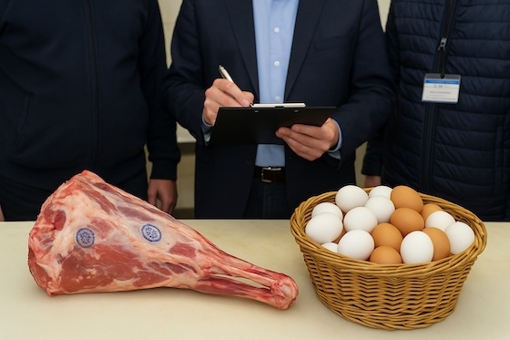 Έλεγχος και σήμανση στο πασχαλινό κρέας και τα αυγά – Τι πρέπει να προσέχουν οι καταναλωτές σύμφωνα με την Κτηνιατρική Υπηρεσία ΑΜΘ.