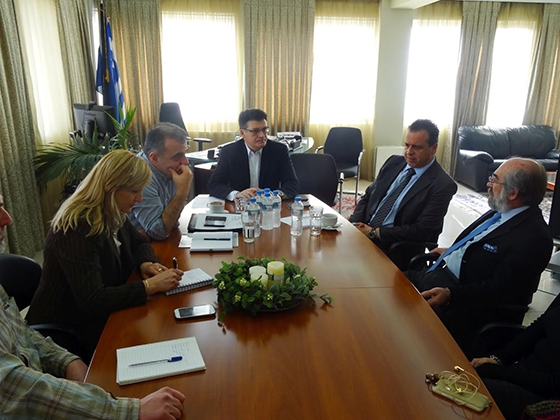 Συνάντηση εργασίας για την παραλιακή ζώνη του Έβρου
