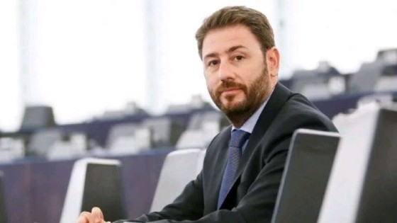 Ο Ευρωβουλευτής και υποψήφιος πρόεδρος του Κινήματος Αλλαγής – ΠΑΣΟΚ, Νίκος Ανδρουλάκης.