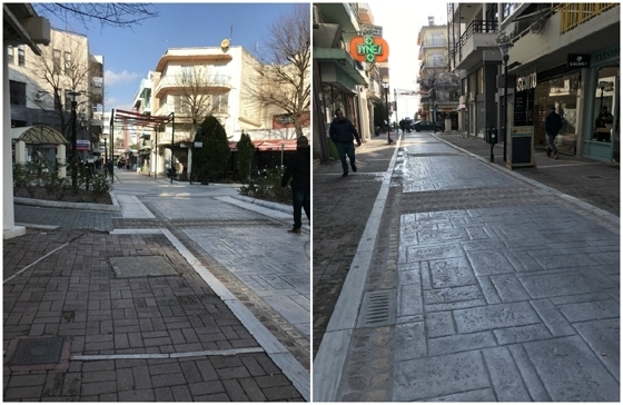 Ανοίγει από σήμερα τα μεσάνυχτα για τα οχήματα ο πεζόδρομος Κύπρου 