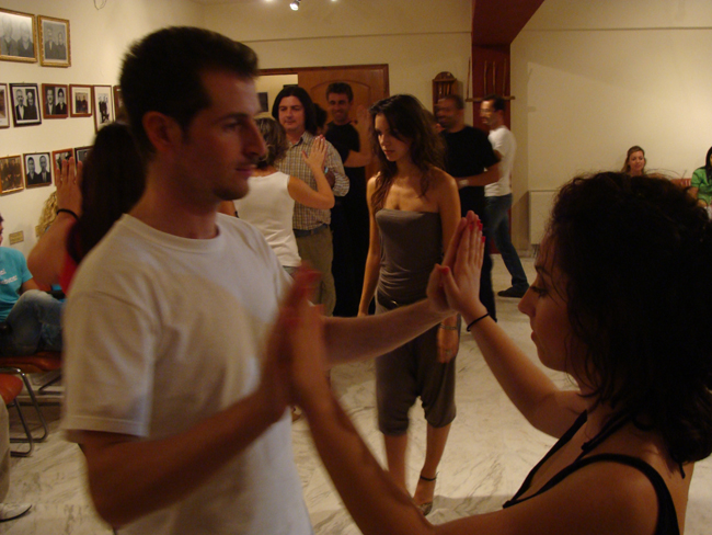 Σεμινάριο Tango Argentino του συλλόγου Baila Conmigo στην Καππαδοκική εστία.