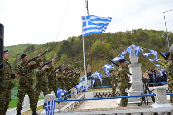 Εορτασμός επετείου της Μάχης των Οχυρών στο οχυρό "Έχινος"