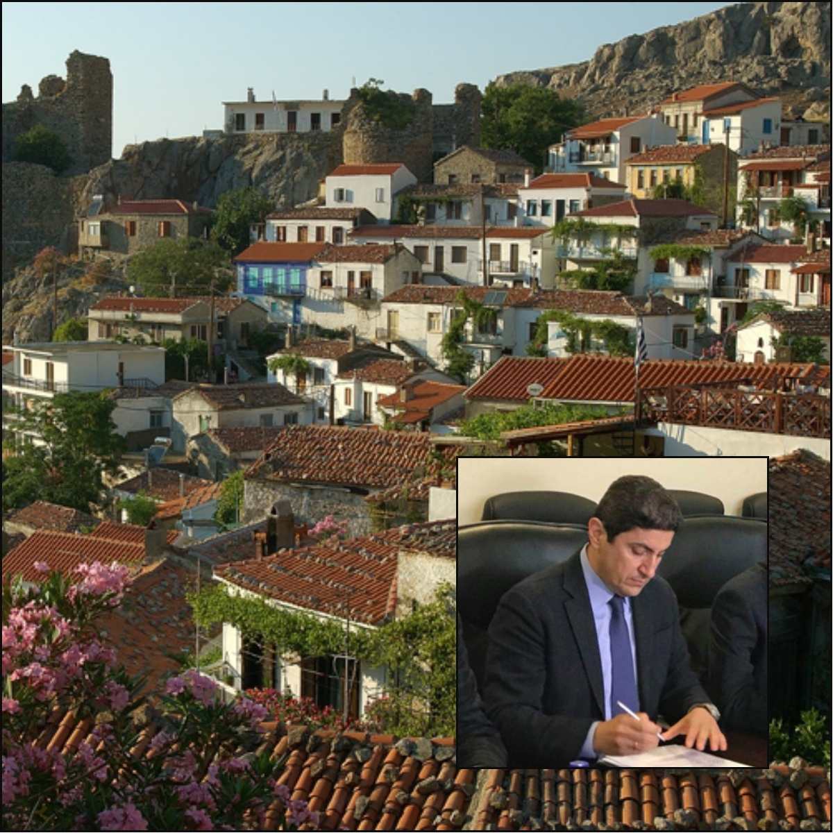 Ο Λευτέρης Αυγενάκης επισκέπτεται τη Σαμοθράκη